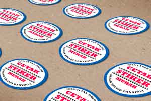 cetak stiker online