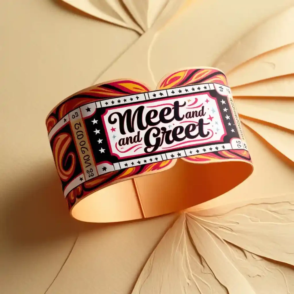 Cetak Tiket Gelang Art Paper Meet and Greet Pilihan Ekonomis Tanpa RFID